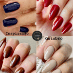 Unhas de gel feitas pela Ana Rodrigues Esteticista